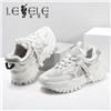 LESELE|萊思麗2022春季新款時尚牛皮橡膠底時裝鞋LA6076