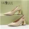 LESELE|Summer sandals with thin heels |ME9079