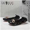 LESELE|萊思麗2022春季新款舒適平穩羊皮橡膠底時裝鞋LA85156
