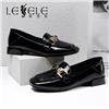 LESELE|萊思麗2022春季新款優雅羊皮橡膠底時裝鞋LA7773