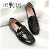 LESELE|Slip on loafers' shoes British single shoes|LA6742