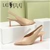 LESELE|Stiletto fashion with high heels sandals women's me9236