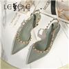 LESELE|New summer shallow mouth Baotou side air sandals | mb9195