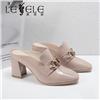 LESELE|萊思麗2022夏季新款優雅複古舒适牛皮時尚女涼鞋 LE7335