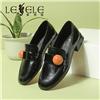 LESELE|Versatile flat sole retro single shoes women's happiness shoes|LA9940