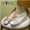 LESELE|Spring tide shoes with hollow and ventilating flat bottom pea shoes | la7248
