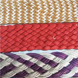 機編帶系列 PP草席編織  皮革編織  天然草席針織帶、十字編織