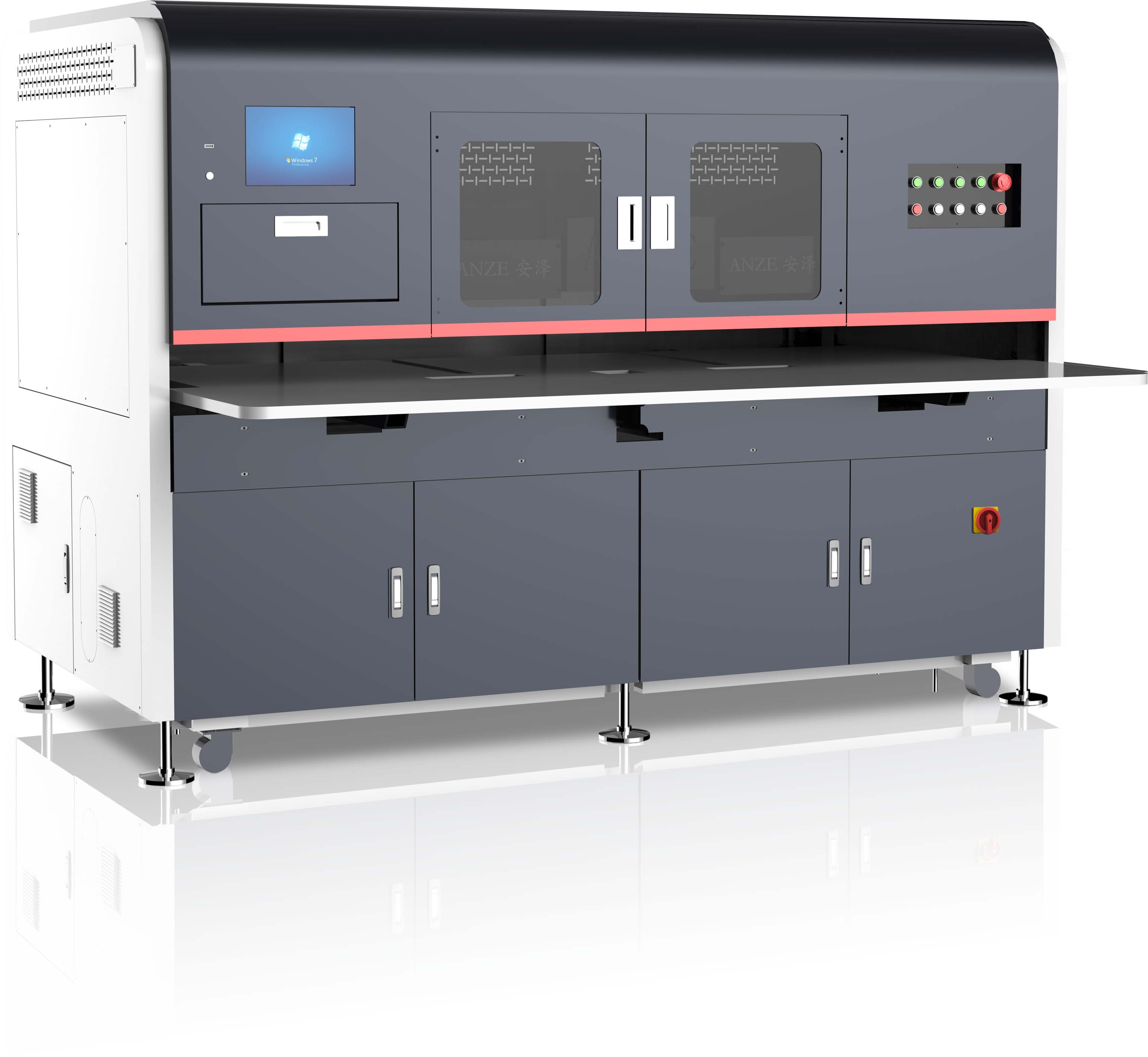 Anze | A2-G-R6 single group four head rotary high-speed machine