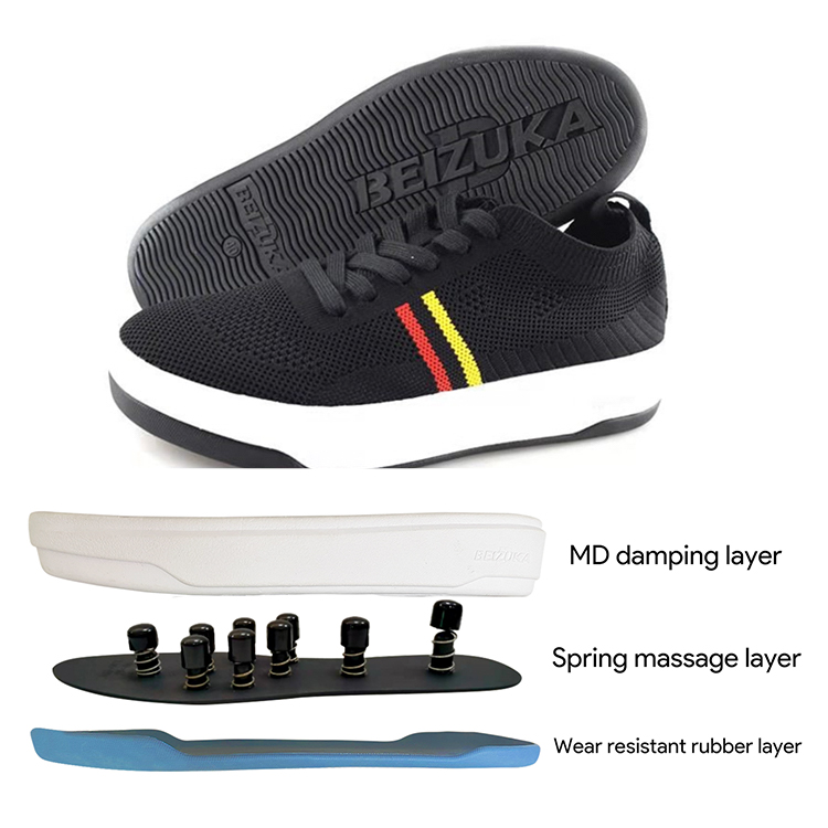 Bzk011| beizuka massage shoes health care shoes sole massage shoes health care point shoes