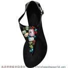 厂价直销--外贸热销新款BAKERS SHOES T字玉石凉鞋图片