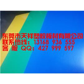 PE蓝色塑胶板图片