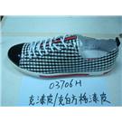 KJ03706H-克漆皮/克白方格漆皮夏季男鞋图片