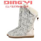 丁伊8064高筒潮流女式雪地靴 图片