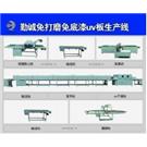 国内最受追捧经典实用uv板生产线|保定勤诚免底漆uv涂装生产线图片
