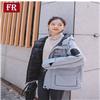 羽绒服女2019秋冬新款网红休闲bf韩版ins工装外套连帽棉服图片