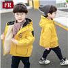 儿童男童加厚外套秋冬派克服2019新款冬装洋气加绒棉衣宝宝棉服潮图片
