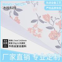 牛奶丝复合发泡TPU防水膜 臂带腰包复合材料图片
