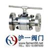 Q41H锻钢三片式硬密封球阀-沪一阀门图片