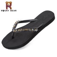 ROCKY BEAR/洛克熊夏季女拖鞋2017新款潮外穿韩版平底学生百搭 sl10图片