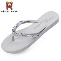 ROCKY BEAR/洛克熊夏季女拖鞋2017新款潮外穿韩版平底学生百搭 sl10图片