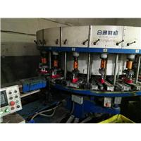因河北治理大气，关闭企业，现售湖北鄂州产二十工位全自动转盘全电脑注射机三十台图片