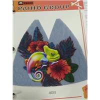 走在前端的经编网布，梭织一片式图片