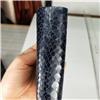 可定制真皮胎牛皮 切割板蟒蛇纹压花油腊 整张牛皮图片
