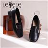 LESELE|莱思丽2022秋季新款圆头通勤乐福鞋LC10468图片