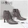 LESELE|莱思丽冬季新款烫钻短靴 性感吸晴 LD7658图片