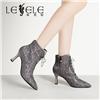 LESELE|莱思丽冬季新款烫钻短靴 性感吸晴 LD7658图片