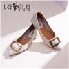 LESELE|莱思丽2022秋季新款舒适时尚尖头低跟女鞋LC10415图片