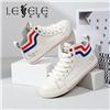 LESELE|莱思丽冬季新款时尚高帮小白鞋 LD7346图片