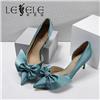 LESELE|莱思丽2022春季新款优雅时尚女士高跟鞋LA5874图片