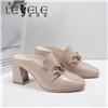 LESELE|莱思丽2022夏季新款优雅复古舒适牛皮时尚女凉鞋 LE7335图片