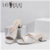 LESELE|莱思丽2022夏季新款时尚优雅柔软真皮女凉鞋 LB7824图片