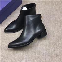 新款！STUART WEITZMANSW美遍全世界的短靴来袭，精致有力的尖头鞋Clinger短靴 面进口小牛皮 内里全羊皮 模具防伪大底 跟高3.5Cm 码数35-3图片