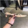 品牌同款鞋跟 PC透明跟 PU橡胶底图片