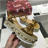 GUCCI厚底凉鞋 图片