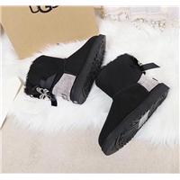 ????UGG  2018冬季新款女士迷你短筒系列雪地靴????澳洲原单正品代购货源??选用原厂羊蘑砂皮毛一体.顶级品质釆用南非高端七彩钻搭配金属五图片
