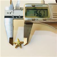 小海星钉 DIY饰品配件 塑胶面铁丝铆钉配件多规格定制  15.5mm图片