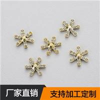 2018新款装饰铆钉19mm六边12钻花饰品配饰 塑胶面+铁底钉diy定制图片