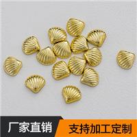 厂家直销 金黄贝壳撞钉 塑胶面+铁底钉 箱包皮具饰品铆钉配件 10.73mm图片