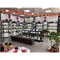 精品鞋架箱包架展柜中岛图片