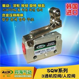 韩国DANHI丹海SQW系列2位2通3通硬钢滚轮机控阀图片