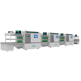 JS-801双层红外线烘干贴底生产线图片